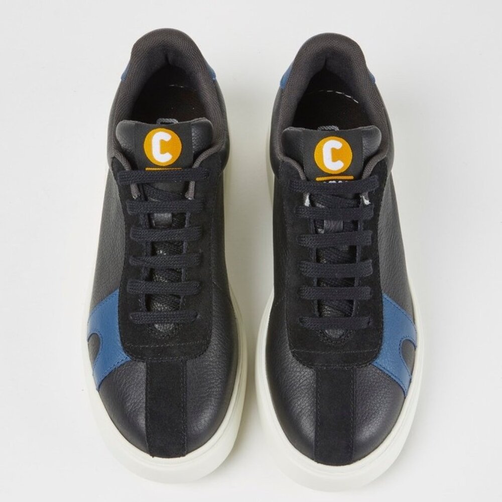 CAMPER Black Runner K21 Leather Sneakers EU 43 men 9.5 / women 11-11.5 K100743